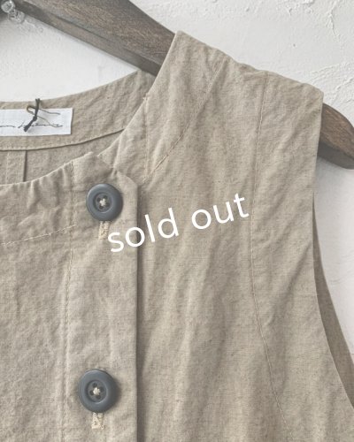 画像4: je suis comme je suis/「佇む」オールインワン・カーキベージュ