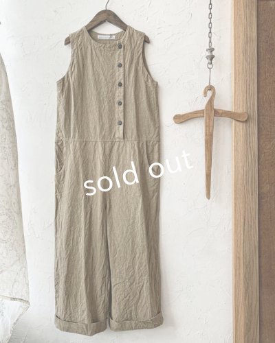 画像3: je suis comme je suis/「佇む」オールインワン・カーキベージュ