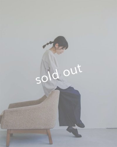 画像9: je suis comme je suis/「佇む」プルオーバーシャツ・アンティークミルクホワイト