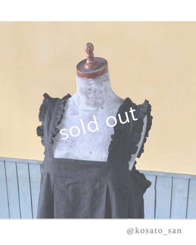 画像7: kosatofuku/フリルショルダーサロペットパンツ