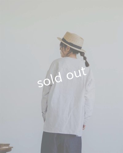 画像11: je suis comme je suis/「佇む」プルオーバーシャツ・アンティークミルクホワイト