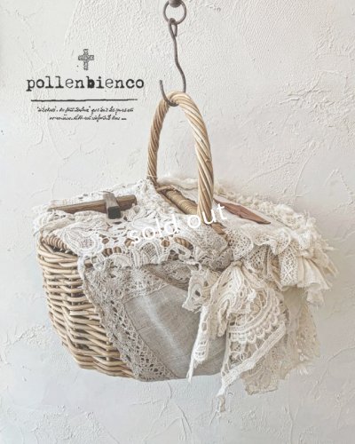 画像1: pollenbienco／十字架のゆりかごバスケット