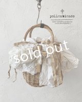 pollenbienco／アンティークレースと十字架のニーナバッグ