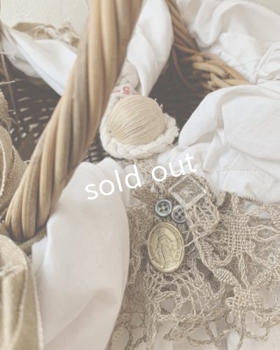 画像6: pollenbienco/アンティークレースと十字架のニーナバッグ