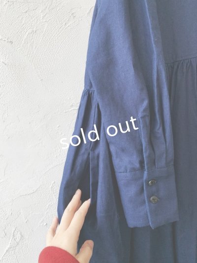 画像6: je suis comme je suis/「佇む」ワンピース・インディゴ