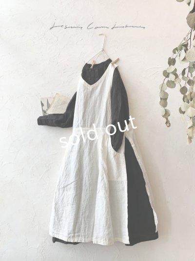 画像8: je suis comme je suis/ダブルボタンドレス・ブラック