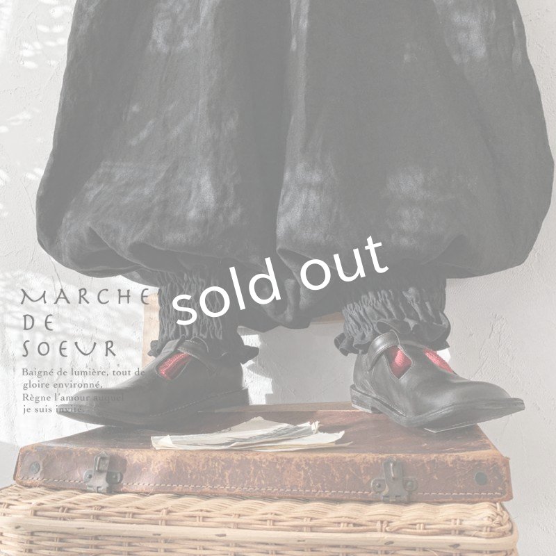画像3: MARCHE' DE SOEUR／ピエロパンツ・黒 (3)