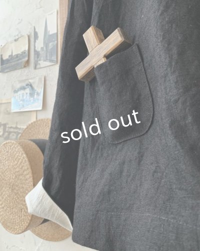 画像6: MARCHE' DE SOEUR/ハックルベリージャケット・黒