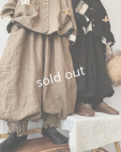 画像8: MARCHE' DE SOEUR／ハックルベリージャケット・チョコブラウニー