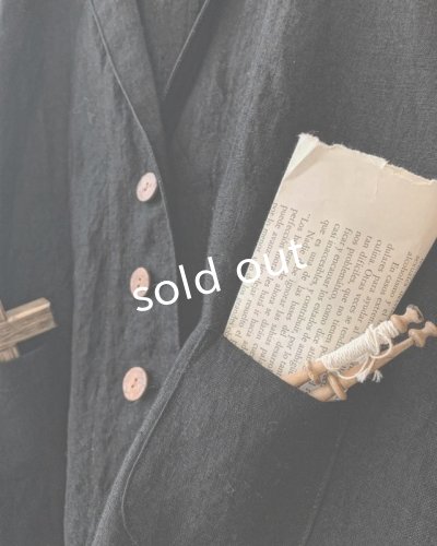 画像5: MARCHE' DE SOEUR/ハックルベリージャケット・黒