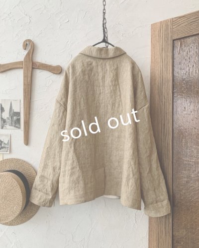 画像3: MARCHE' DE SOEUR／ハックルベリージャケット・ヘーゼルナッツ