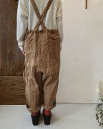 画像9: MARCHE' DE SOEUR／サスペンダーパンツ・ブラウンカーキ (9)