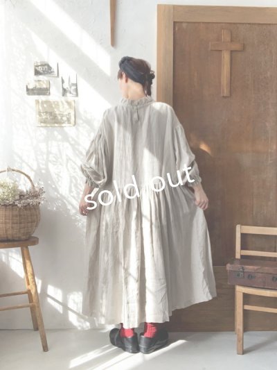 画像5: Avenue／フリル襟ギャザーワンピース