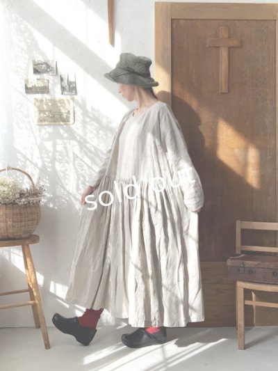 画像4: Avenue／シンプル襟ギャザーワンピース