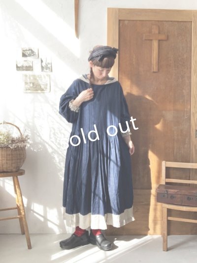 画像3: 【次回3月下旬入荷予定】Avenue/フード付きギャザーワンピース