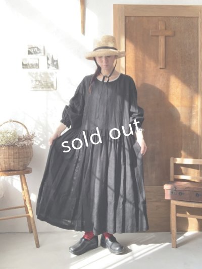 画像3: Avenue/レース襟ギャザーワンピース