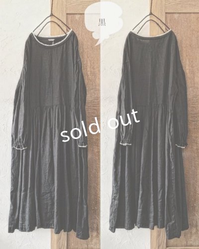 画像6: Avenue/レース襟ギャザーワンピース