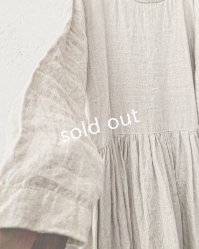 画像9: Avenue／シンプル襟ギャザーワンピース