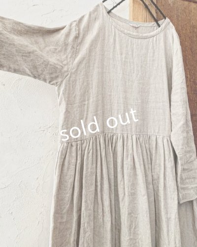 画像7: Avenue／シンプル襟ギャザーワンピース