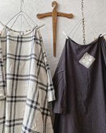 画像8: MARCHE' DE SOEUR／レース付きフレンチワンピース・チャコール (8)