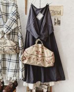 画像6: MARCHE' DE SOEUR／レース付きフレンチワンピース・チャコール (6)