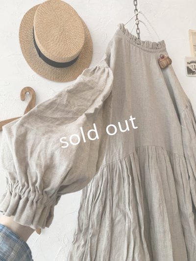 画像6: Avenue／フリル襟ギャザーワンピース