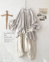 MARCHE' DE SOEUR／教会のチュニック・ライトグレー