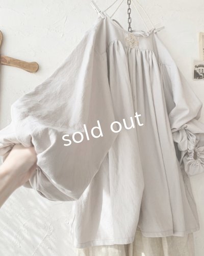 画像4: MARCHE' DE SOEUR／教会のチュニック・ライトグレー