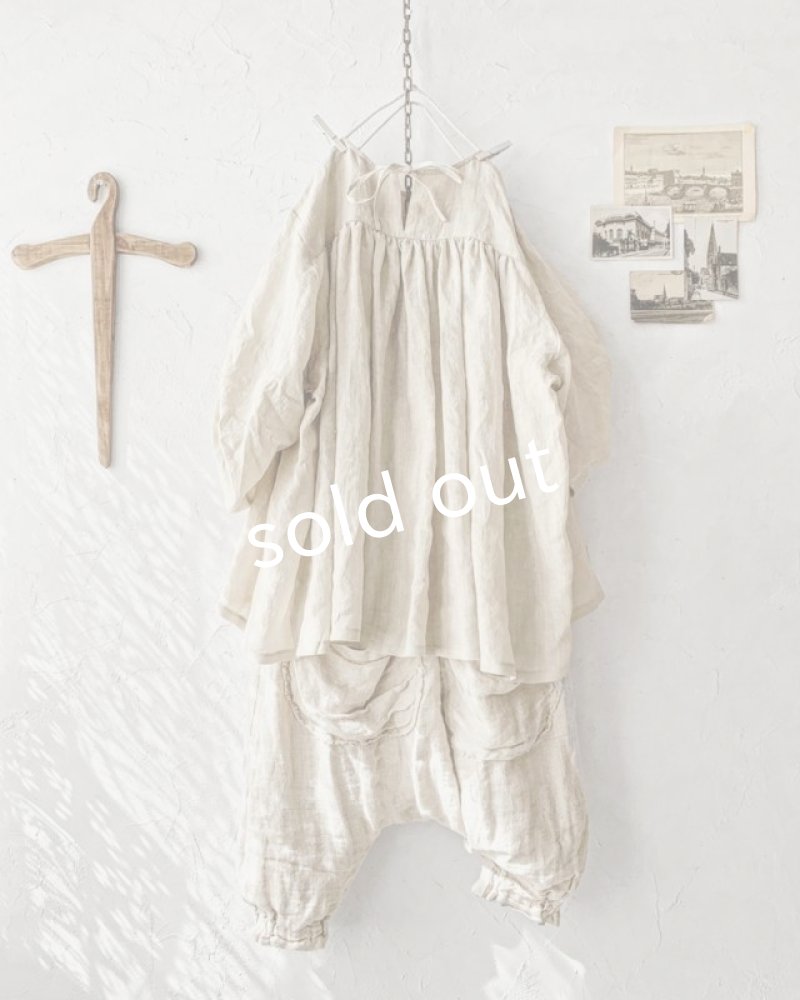画像8: MARCHE' DE SOEUR／教会のチュニック・アンティークミルク (8)