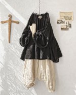画像3: MARCHE' DE SOEUR／教会のチュニック・ブラック (3)