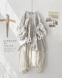 MARCHE' DE SOEUR／教会のチュニック・アンティークグレー