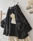 画像2: MARCHE' DE SOEUR／教会のチュニック・ブラック (2)