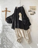 画像1: MARCHE' DE SOEUR／教会のチュニック・ブラック (1)