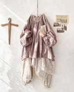 画像2: MARCHE' DE SOEUR／教会のチュニック・モーヴピンク (2)
