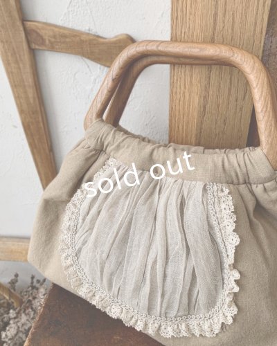 画像4: ecru-ke／木の持ち手バッグ