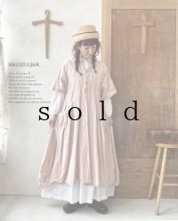 HALLELUJAH／Acolyte Robe 侍者のローブ・pink