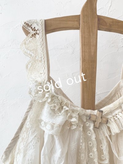 画像3: pollenbienco/アンティークレースと十字架のキャミソール・B