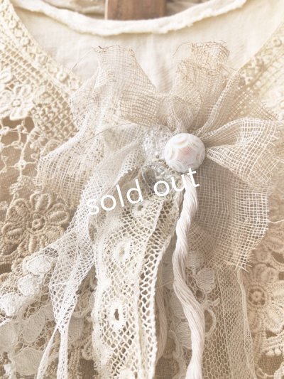 画像3: pollenbienco/アンティークレースと十字架のチュニック