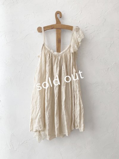 画像8: pollenbienco/アンティークレースと十字架のキャミソール・A