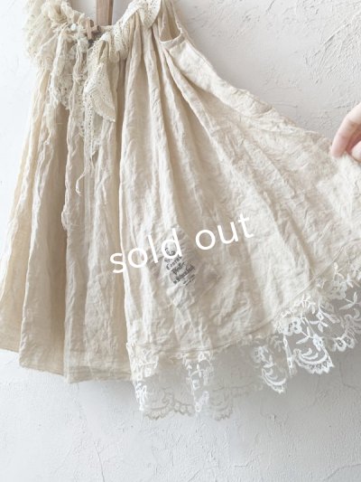 画像6: pollenbienco/アンティークレースと十字架のキャミソール・A