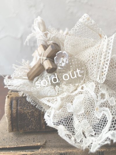 画像3: pollenbienco/アンティークレースのブレスレット