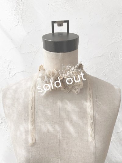 画像8: pollenbienco／アンティークレースのチョーカーブレスレット