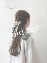 pollenbienco／アンティークレースのウィッグバレッタ・A