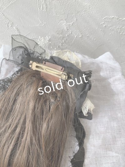 画像6: pollenbienco/アンティークレースのウィッグバレッタ・A