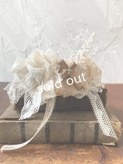 画像4: pollenbienco／アンティークレースのチョーカーブレスレット