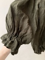 画像4: MARCHE' DE SOEUR／ラッフルリボンプルオーバー・フォレスト (4)