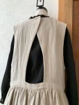 画像10: kosatofuku／セーラーカラー付きノースリーブドレス・ブラック