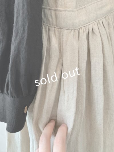 画像12: kosatofuku/セーラーカラー付きノースリーブドレス・ブラック