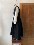 画像4: kosatofuku／セーラーカラー付きノースリーブドレス・ブラック
