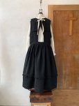 画像5: kosatofuku／セーラーカラー付きノースリーブドレス・ブラック